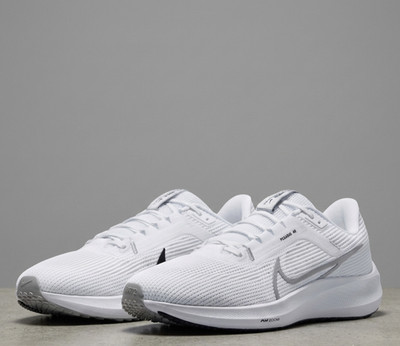 Men's Nike Air Zoom Pegasus 40 White/ Grey /Black DV3853 102 Running Shoes M.Siz