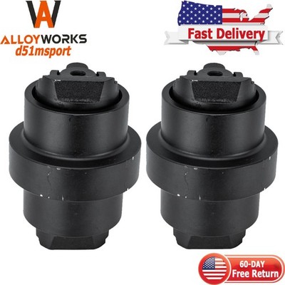 2Pcs Track Roller Fit Neuson 3503 The Mini Excavator Heavy Duty Bottom Roller