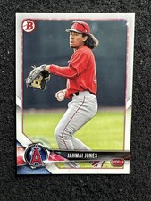 JAHMAI JONES #BP144 2018 Bowman Baseball QTY Los Angeles Angels