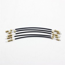 Lot with 5 Violin Tailpiece Tail Nuts End Rope Tail Piece