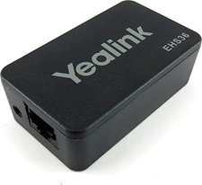 Yealink EHS36 FBA YEA-EHS36 Remote Wireless Headset Adapter, 1 Pack - Black-