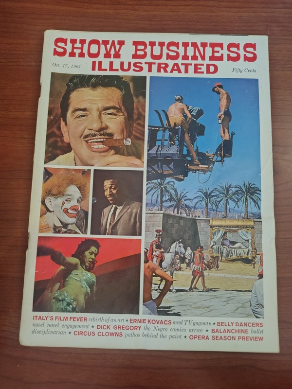 SBI Show Business Illustrated Magazine October 17, 1961 
