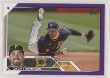2023 Topps Series 1 Meijer Purple Zach Thompson #2 sl3