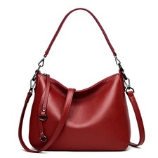 Genuine Leather Hobo Purses for Women Large Crossbody Bag Treny Tote Shoulder...