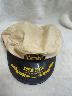 Small 6-6.5 Boys Vintage BOBLO SKIPPERS HAT Captain Detroit  display picture 2
