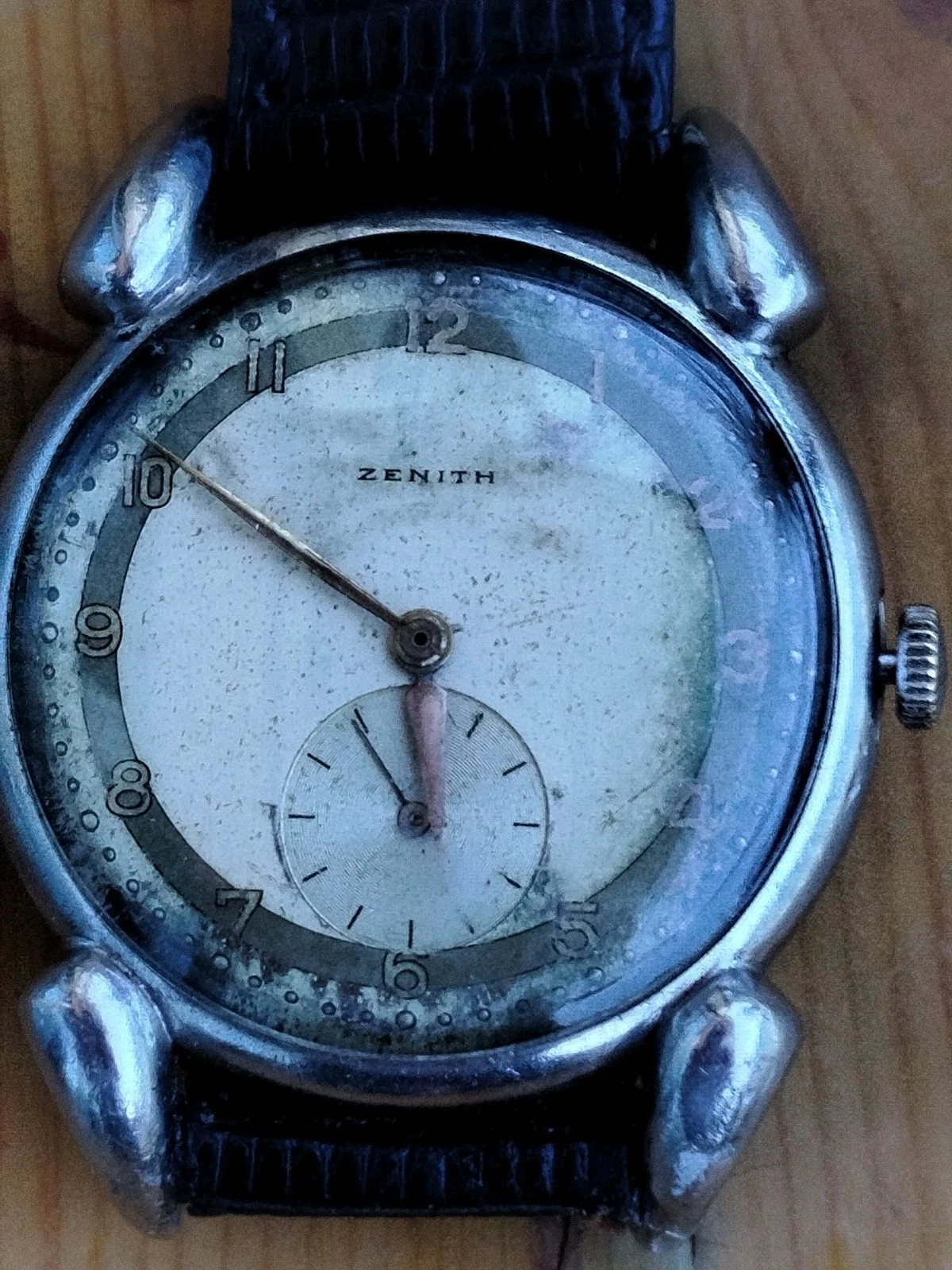 Zenith — Very Rare Vintage Zenith Watch, 1940s, Caliber 106.