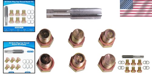 Essential M15 X 1.5MM Oil Drain Plug Thread Repair Tool Set for Vehicles - Picture 2 of 11