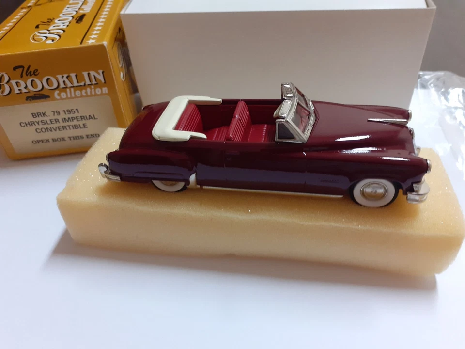 the Brooklin Collection -BRK. 79 -1951 CHRYSLER IMPERIAL CONVERTIBLE - Immagine 2 di 3