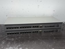 Lot Of 2 MikroTik Routerboard 1100AH Ethernet Routers - B088