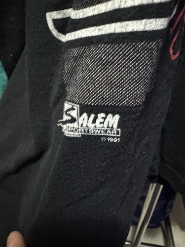 Vintage 1991 NBA Oregon Trail Blazers T-shirt XL Salem Sportswear Tag - Picture 5 of 6