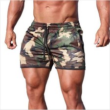 Man's Sports Training Running Bodybuilding Workout Fitness Shorts Gym Pants