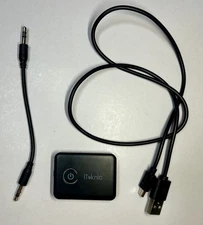 iTeknic Bluetooth 5.0 Wireless Audio Aux 3.5mm Adapter Transmitter and Receiver