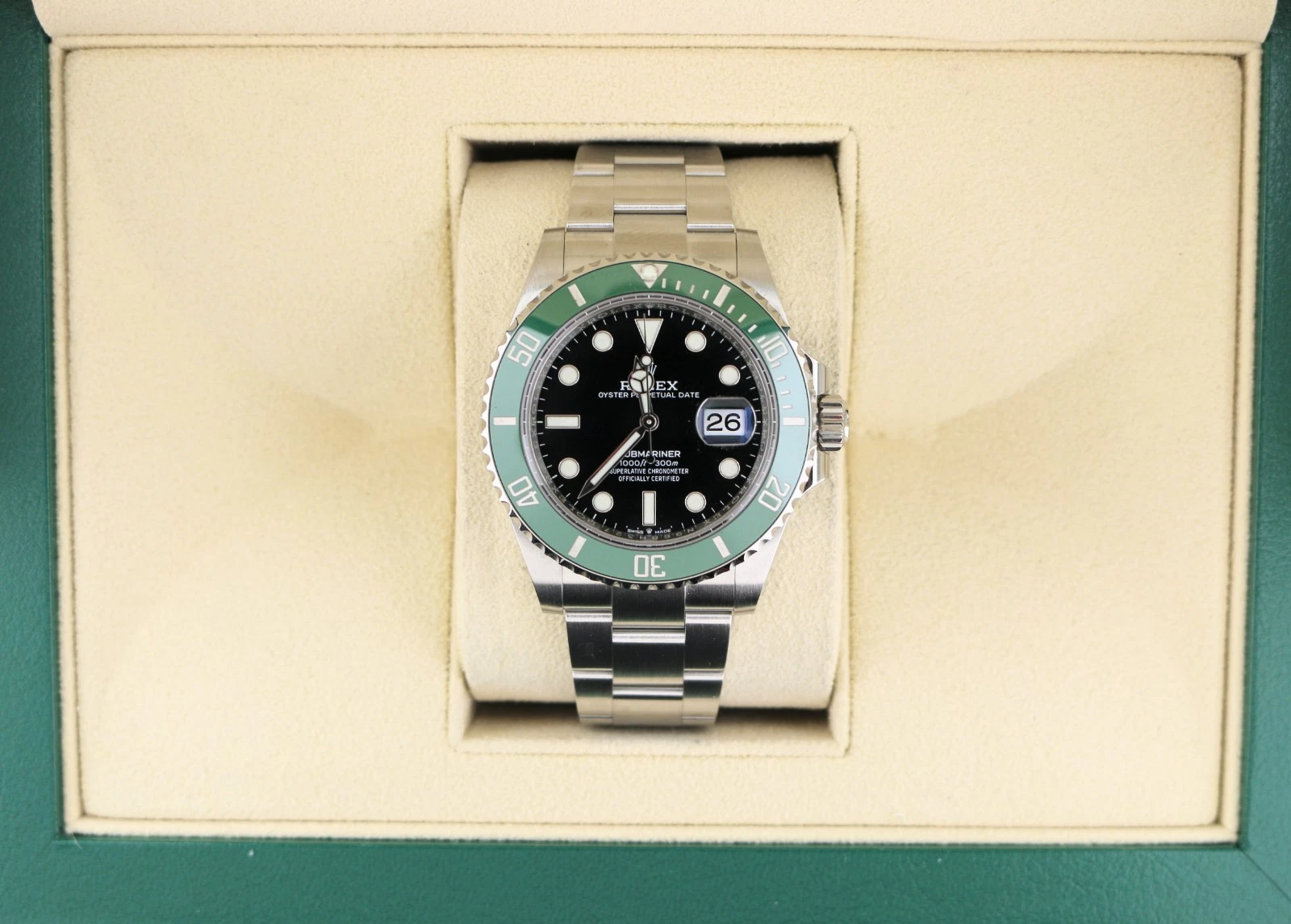 2024 Rolex Submariner Kermit 126610LV Black Dial Starbucks SS Oyster 41mm