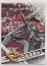 2017 Topps Holiday Wal-Mart Exclusive Metallic Snowflake Tyler Glasnow 0d4