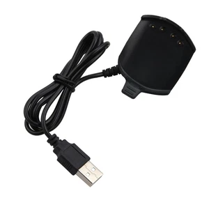 USB Charging Charger Cable Sync Data Clip for Garmin Approach S2 S4 GPS Watch D