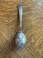 Vintage Silver Plated  E&JB Tea Infuser /Spoo...