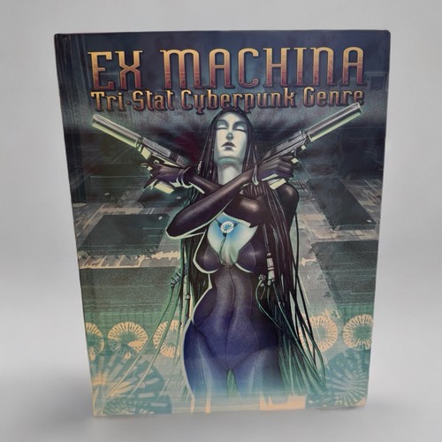 Ex Machina Tri-Stat Cyberpunk RPG Hardcover 2004 Guardians of Order 1st Printing