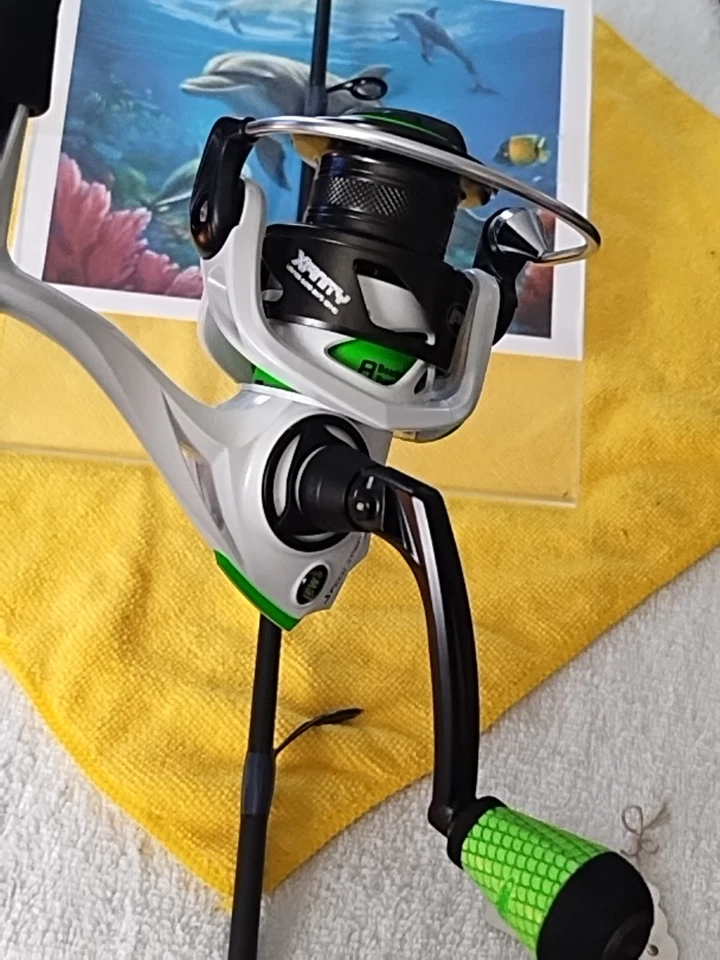 Новая рыболовная удочка Lew's 6 футов 6 дюймов средний размер 4-12 фунтов и катушка Xfinity - Изображение 4 из 4