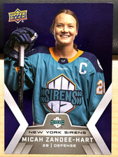 2024-25 24/25 Upper Deck PWHL Showcase PURPLE #16 Micah Zandee-Hart Sirens / 250