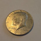 A 1968 D Kennedy Half Dollar 40% SILVER US Mint "Circulated"