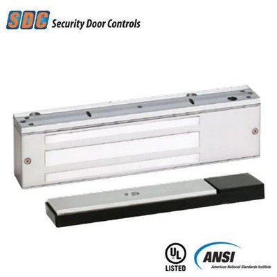 SDC 1581DEV Delayed Egress Magnetic Lock 650lb 12/24VDC Aluminum Grade 1
