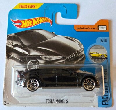 Hot Wheels 2017 Tesla Model S Schwarz - Factory Fresh 6/10 DTX55 - 43/365 OVP