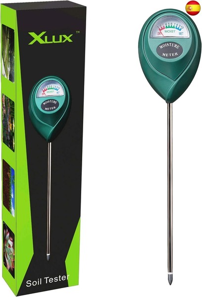 medidor humedad plantas, higrómetro de suelo, monitor de riego de flores, para
