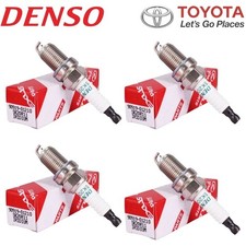 4 Pcs Genuine DENSO Iridium Spark Plugs OEM 90919-01210 SK20R11 3297 for Toyota