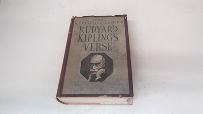			Rudyard Kiplings Verse Definitive edition, Rudyard Kipling, Hodde		