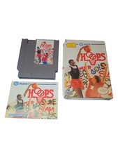 🔥NINTENDO NES Jaleco HOOPS GAME With Box & Manual