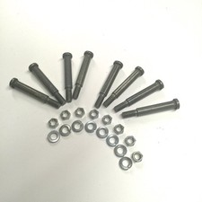 Qty 8 - Shackle Bolts-pins Front Rear Oem - Samurai 85-95