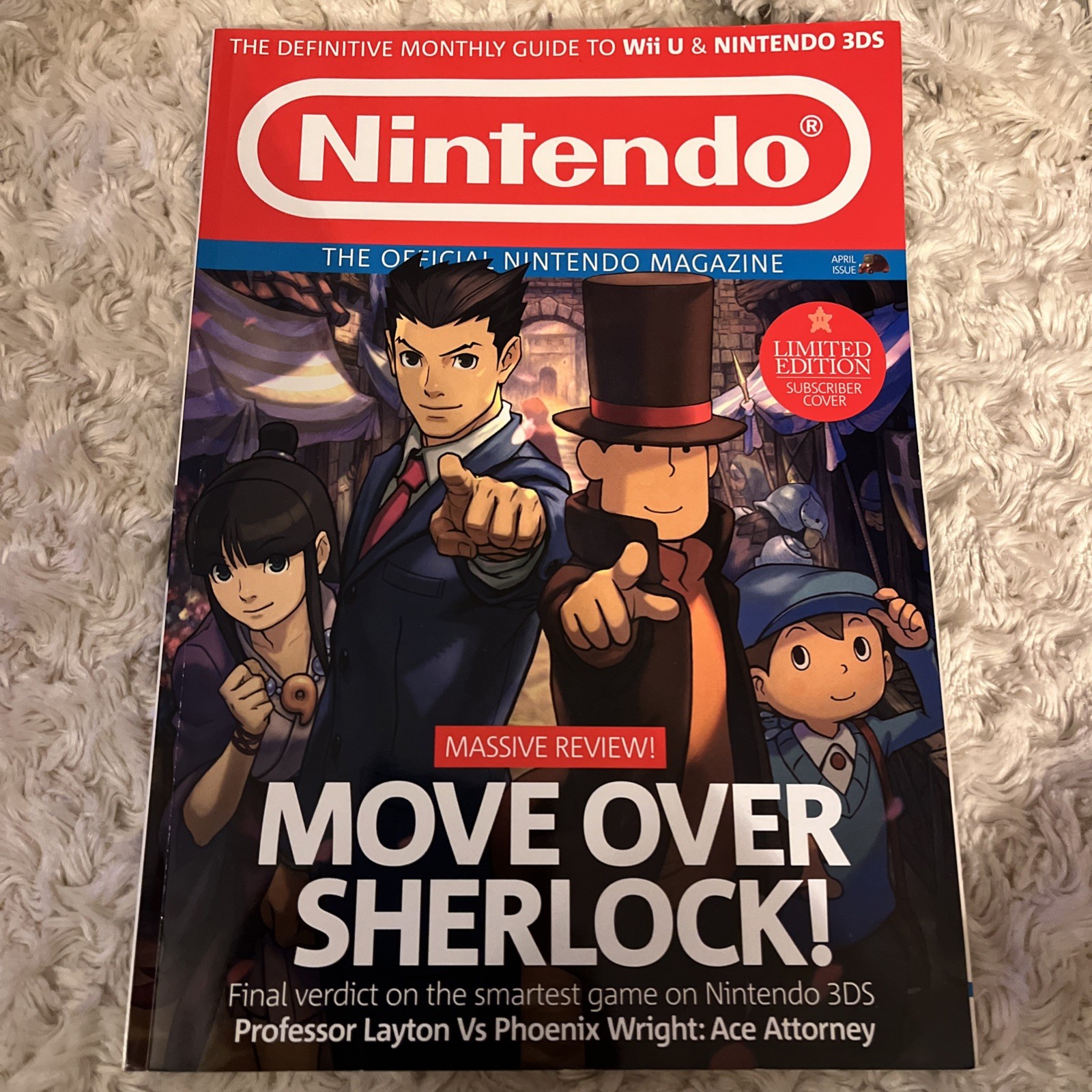 Official Nintendo Magazine - Issue 106 April 2014. Subscriber Cover. ￼