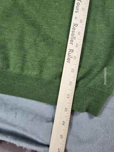 Brooks Brothers Maglione Uomo Medium Extra Fine Maglione Lana Merino Italiano - Foto 9 di 10
