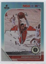 2019-20 Panini NBA Hoops Premium Stock Teal Prizm Hassan Whiteside #196 c4h