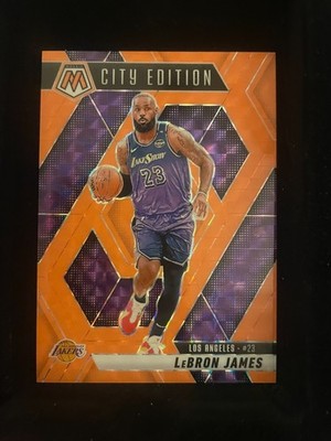 2024-25 Panin Mosaic Lebron James #286 City Edition Fluorescent Orange 39/75