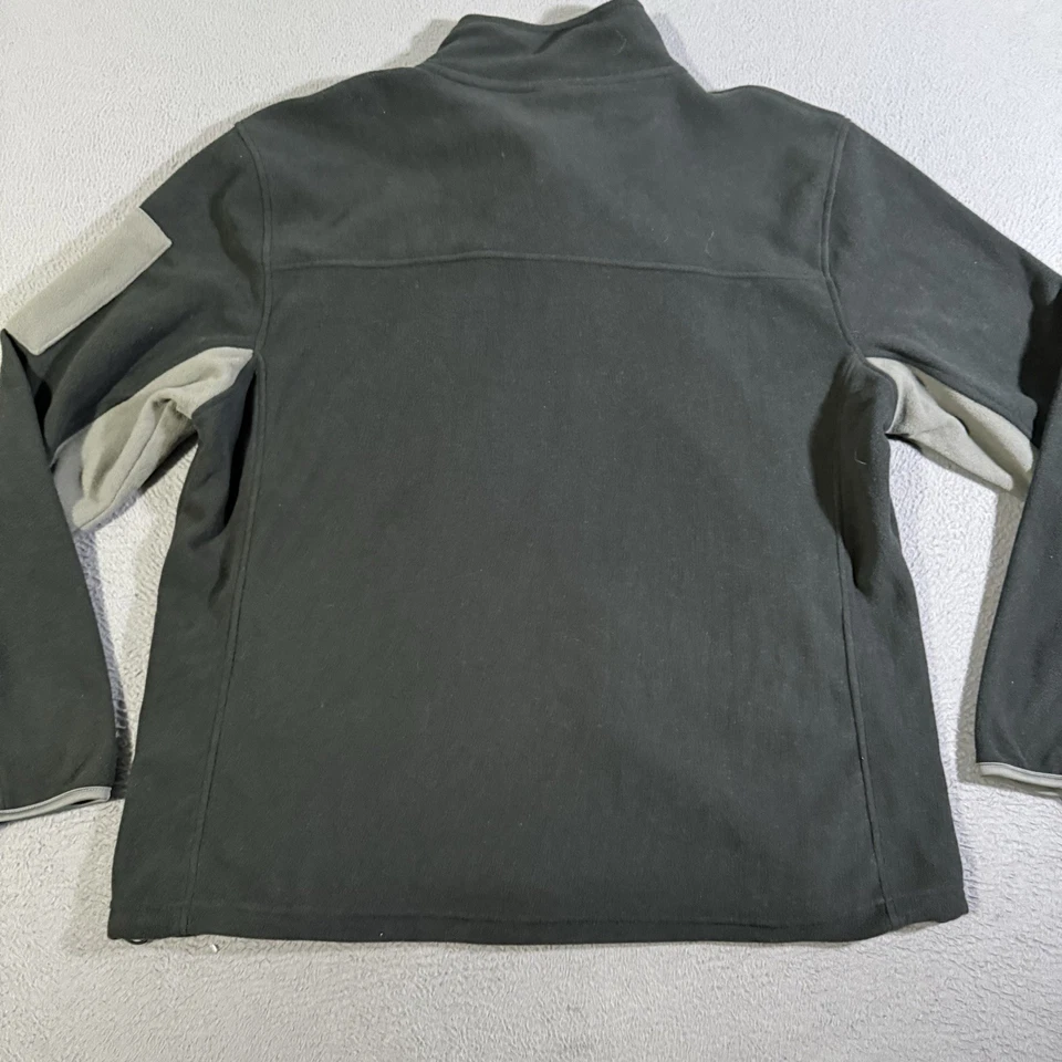 Ducks Unlimited Fleece Jacket Mens XL Black Long Sleeve Embroidered Logo Zip - Image 4 of 4