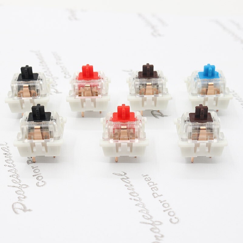 100x Hot-Swap Mechanical Keyboard Switches 3-PinCustom Keyboard Switch