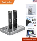 ACASIS NVMe M.2 Duplicator: Dual-Bay Offline Cloner with USB-C & Aluminum Design