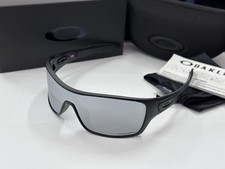 New Oakley Turbine Rotor OO9307 Men's Sunglass Black Frames/Silver PRIZM Lenses