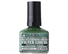 GSI Creos Mr. Hobby WC12 Mr. Weathering Color Filter Liquid Green GUZWC12