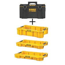 TOUGHSYSTEM 2.0 22 in. Medium Tool Box with 2.0 Deep and Shallow Tool Trays