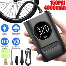 USB Rechargeable Electric Air Compressor Inflator Tire Pump Car MTB Bicycle Bike