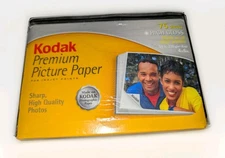 Kodak Premium Picture Paper 4x6" 75 Sheets High Gloss Inkjet Photo Paper NEW