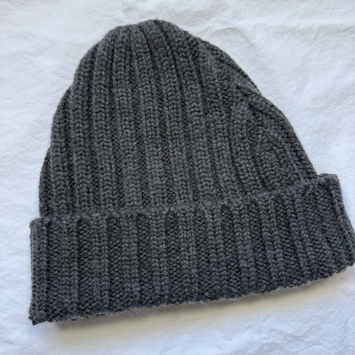 J.Crew Collection 100% Cashmere‎ Beanie and Infinity Scarf Set Gray B5507 23161 Cashmere Beanie For Men | J.Crew main image 2