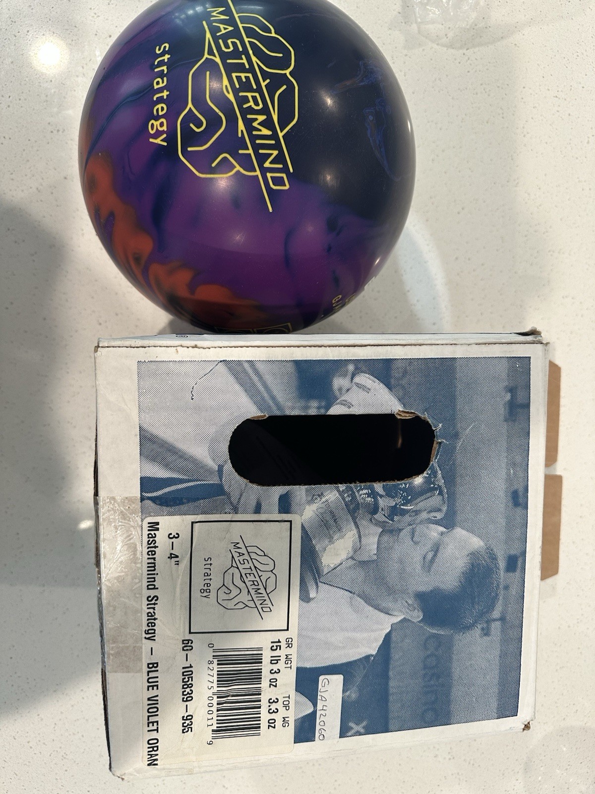 Brunswick Mastermind Strategy Bowling Ball 15lb