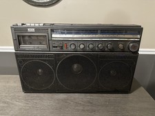 Vintage Magnavox D8443 Power Player Stereo 1980s Boombox Parts Or Repair