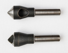 2x Zentrierbohrer/Kegelsenker &Oslash; 10,15 mm mit 6 mm Schaft HSS Entgrater