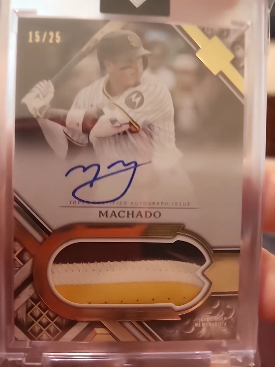 Manny Machado Baseball Serial Numbered Sports Trading Cards