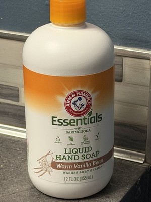 Arm & Hammer Essentials Liquid Hand Soap Warm Vanilla Bean 12 fl oz (355 mL)
