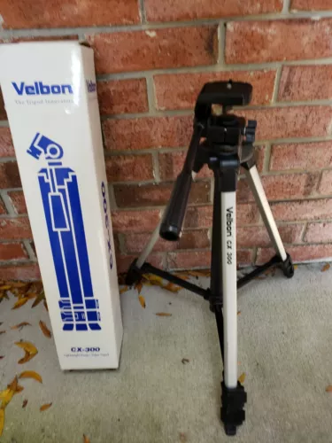 Velbon CX-300 Tripod Digital Camera Cam Corder Video Camera extends 5.7'' Tall